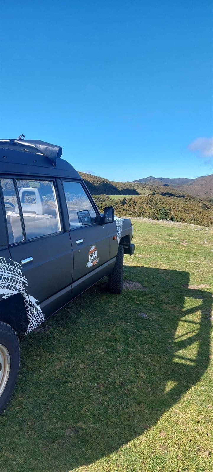 Nissan Patrol 4x4 in the Madeira mountains